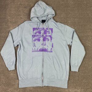 Horror Manga Hoodie Adult XL Kazuo Umezz Shogakukan Anime Full Zip